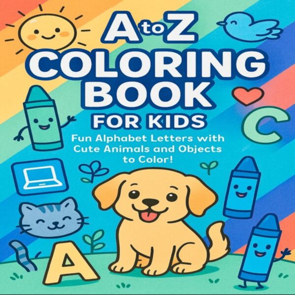 Alphabet Coloring & Activity Book for Kids