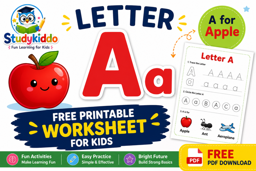 Studykidoo Letter A