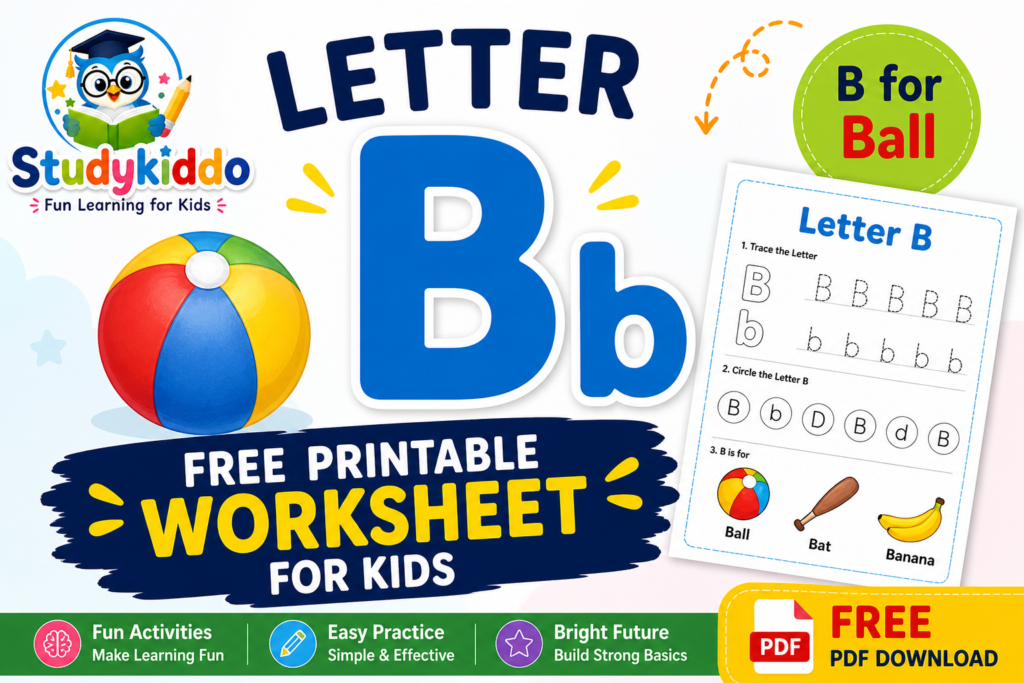 studykiddo letter b
