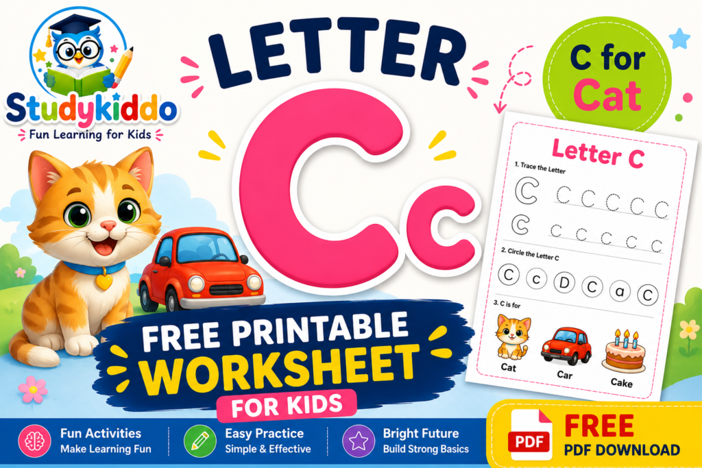 studykiddo letter c